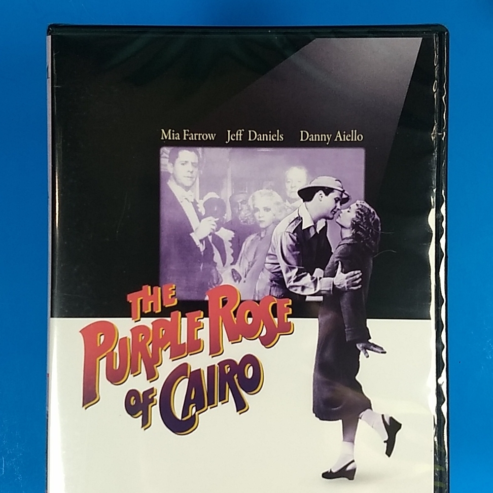 The Purple Rose of Cairo, Factory Sealed DVD, Jeff Daniels, Danny Aiello, Mia F.